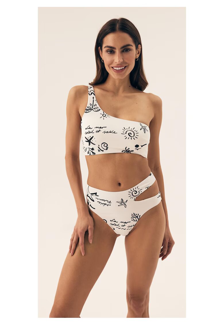 Esotiq Sutien de baie moale Alb crem Firenze - Alb