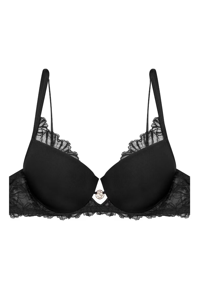 Esotiq Sutien Push-up Negru - Negru