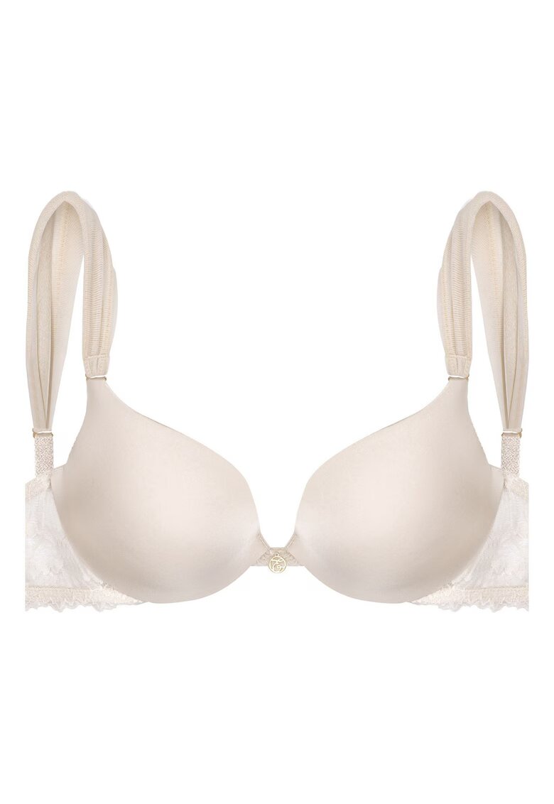 Esotiq Sutien push-up Neo Alb crem - Crem