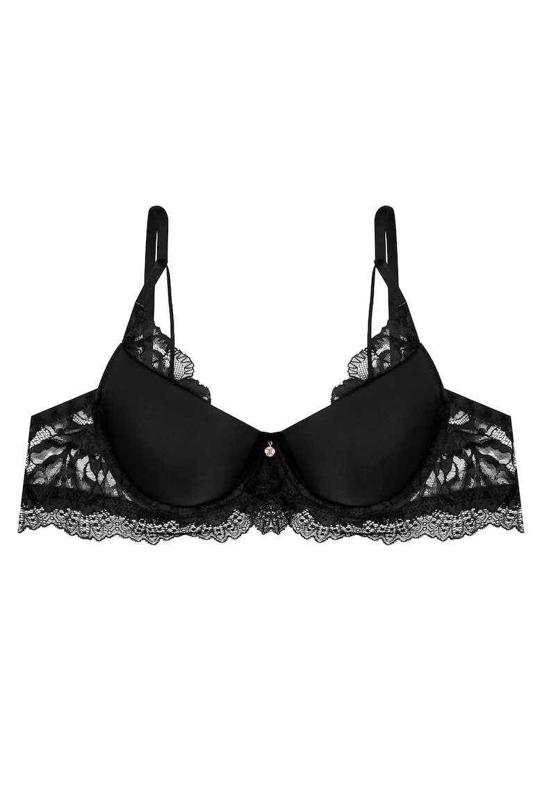 Esotiq Sutien push-up Notty - Negru