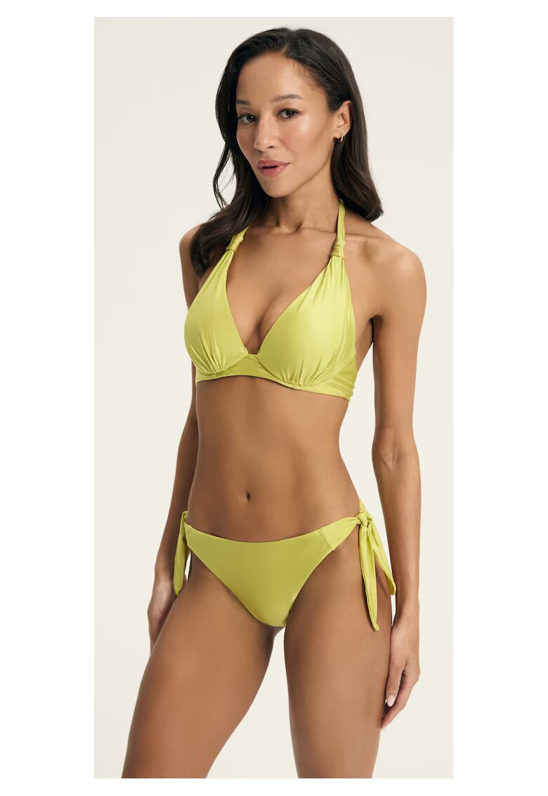 Esotiq Sutien top push-up Verde lamaie Truffle - Verde