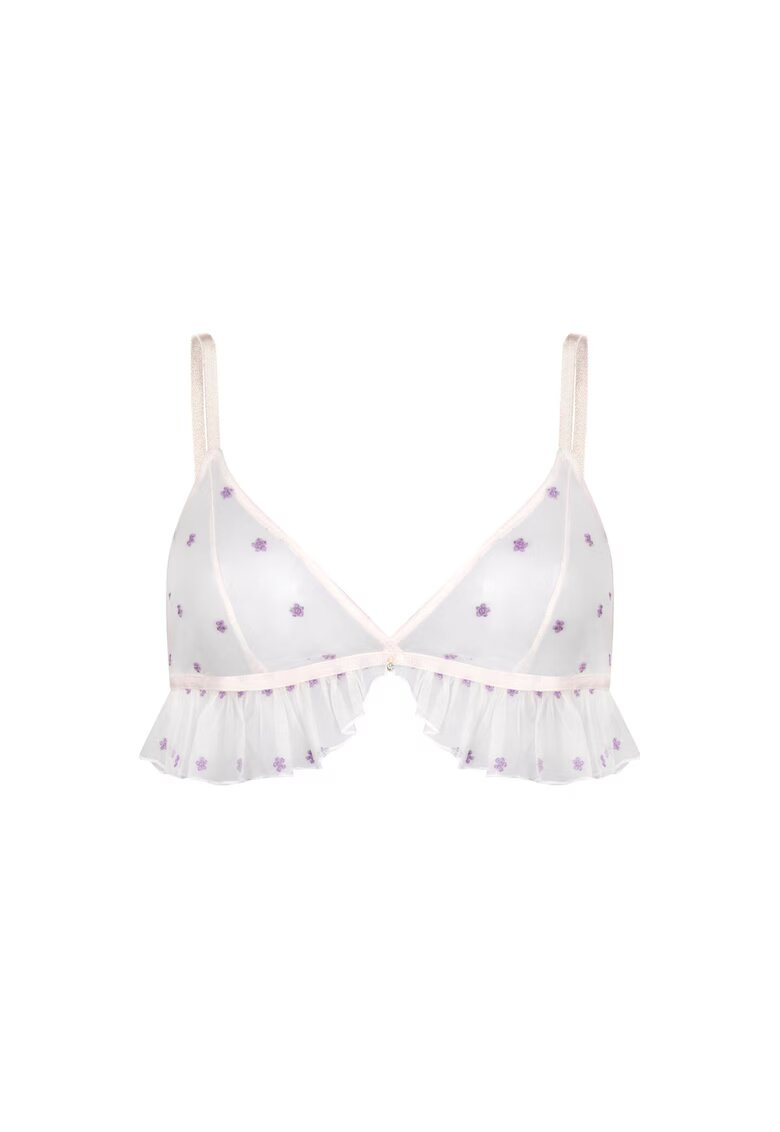 Esotiq Sutien triunghiular Holly Alb - Alb