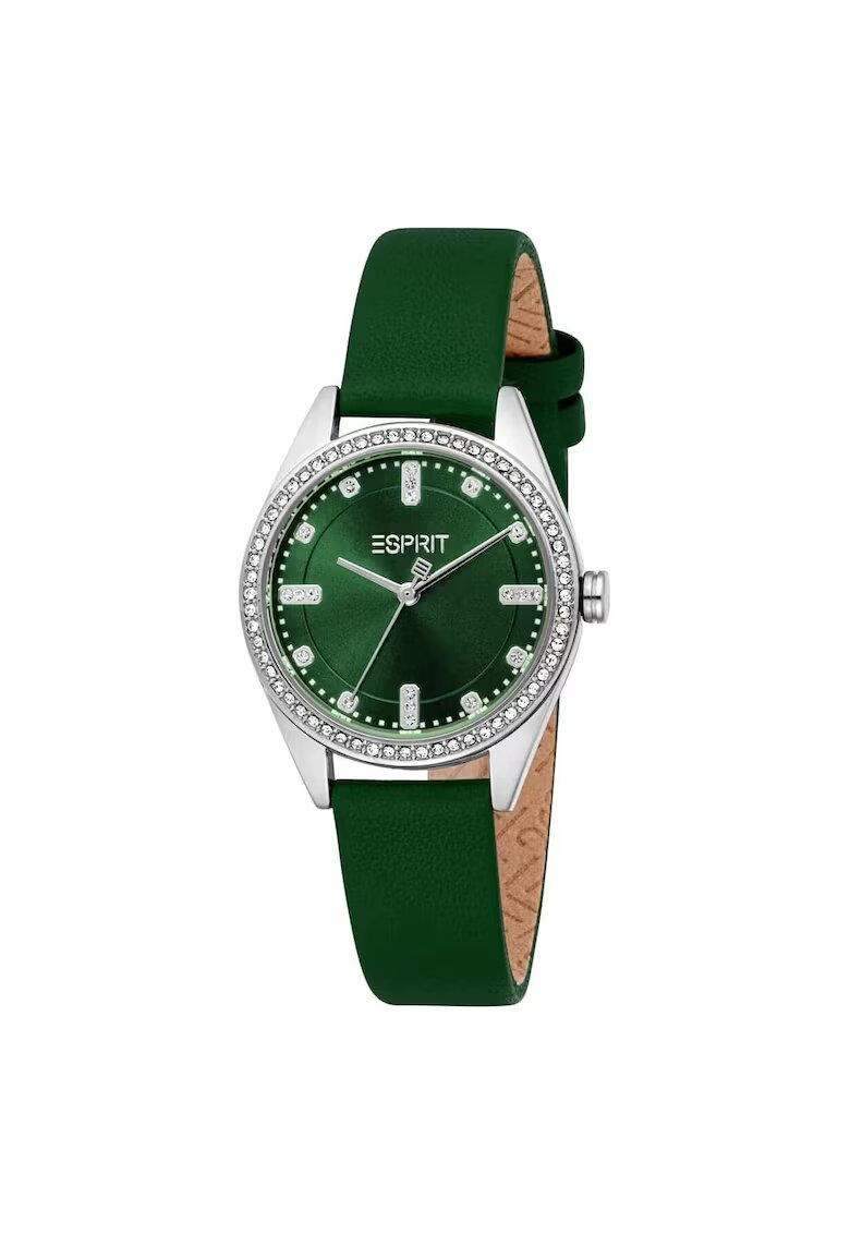 ESPRIT Ceas de dama carcasa de 30 mm - curea din Piele ecologica rezistenta la apa 3 ATM - ES1L496L0015