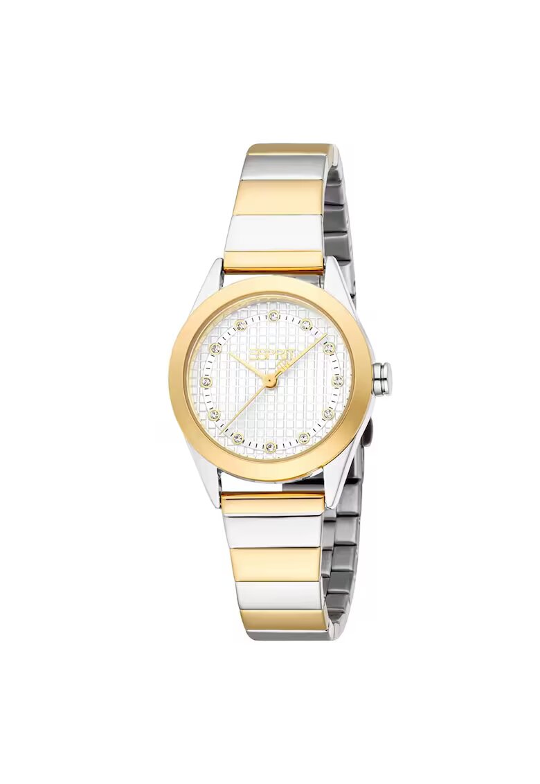 ESPRIT Ceas de mana dama model ES1L480M0085 - 28 mm - carcasa din otel - curea metalica - rezistenta la apa 3 ATM