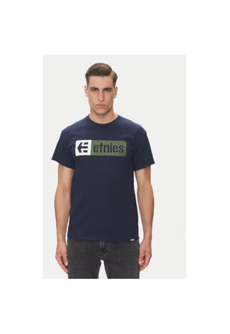 Etnies Tricou barbati 4130002282 - Bumbac - Bleumarin - Bleumarin