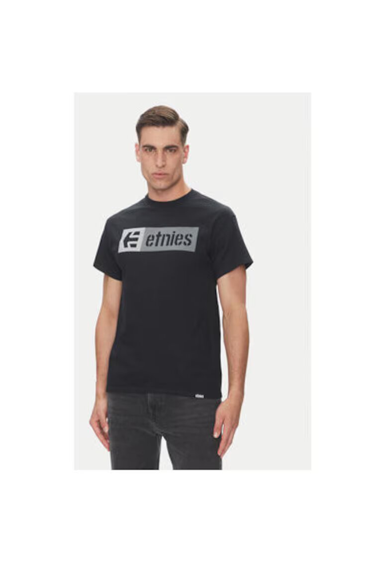 Etnies Tricou barbati 4130002282 - Bumbac - Negru - Negru