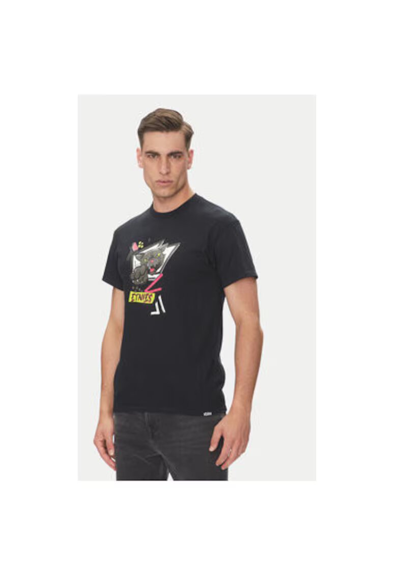 Etnies Tricou barbati 4130004126 - Bumbac - Negru - Negru