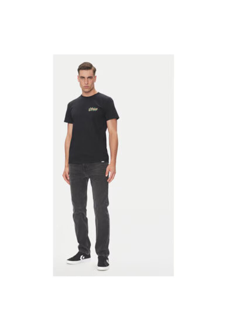 Etnies Tricou barbati 4130004131 - Bumbac - Negru - Negru