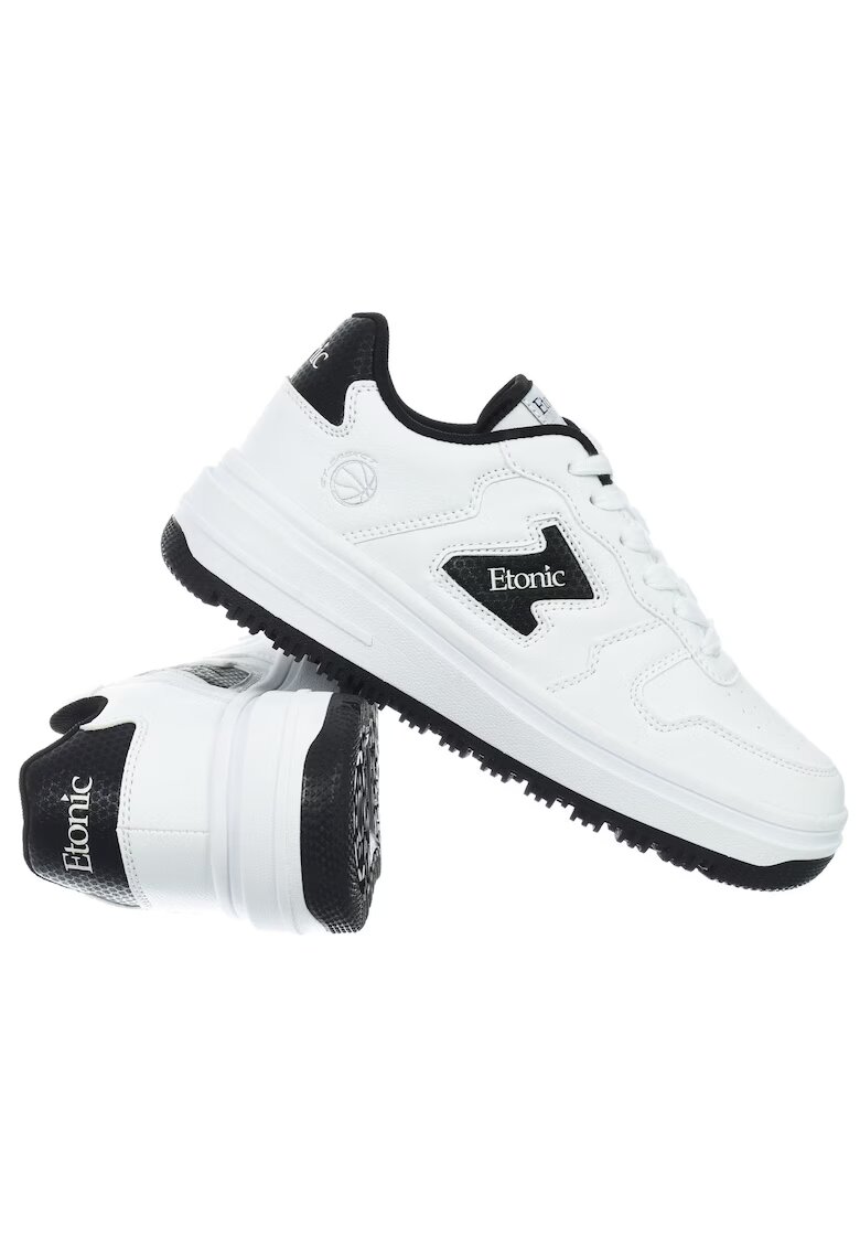 ETONIC Tenisi dama BASKET - sintetic/textil - alb/negru