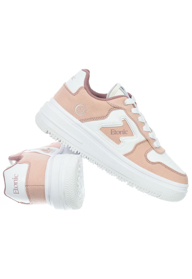 ETONIC Tenisi dama HEAVENLY - sintetic/textil - alb/roz