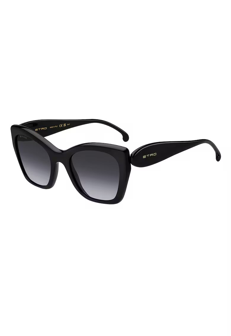 Etro Ochelari de soare cat-eye cu lentile in degrade - Negru