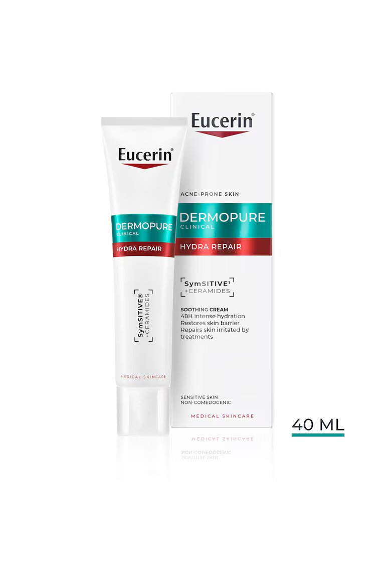 Eucerin Fluid hidratant de fata DermoPure 40 ml