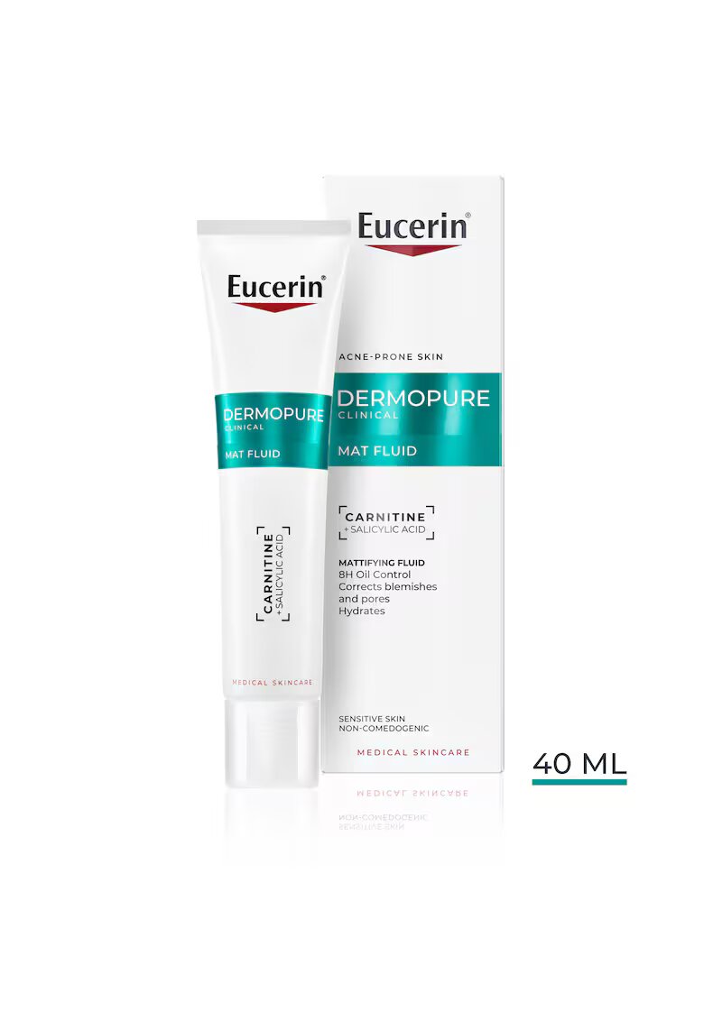 Eucerin Fluid matifiant de fata DermoPure 40 ml