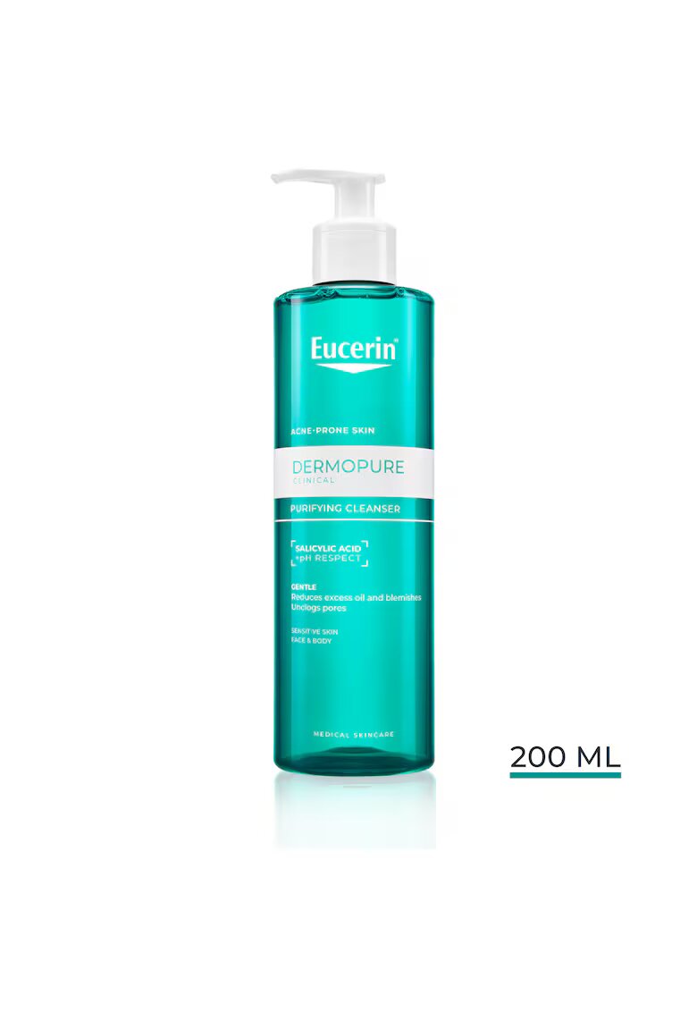 Eucerin Gel de curatare purifiant DermoPure 200 ml