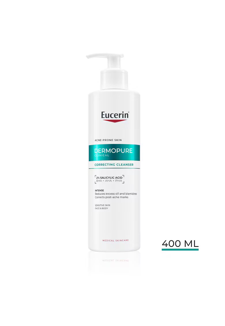 Eucerin Gel de curatare regenerant DermoPure 400 ml