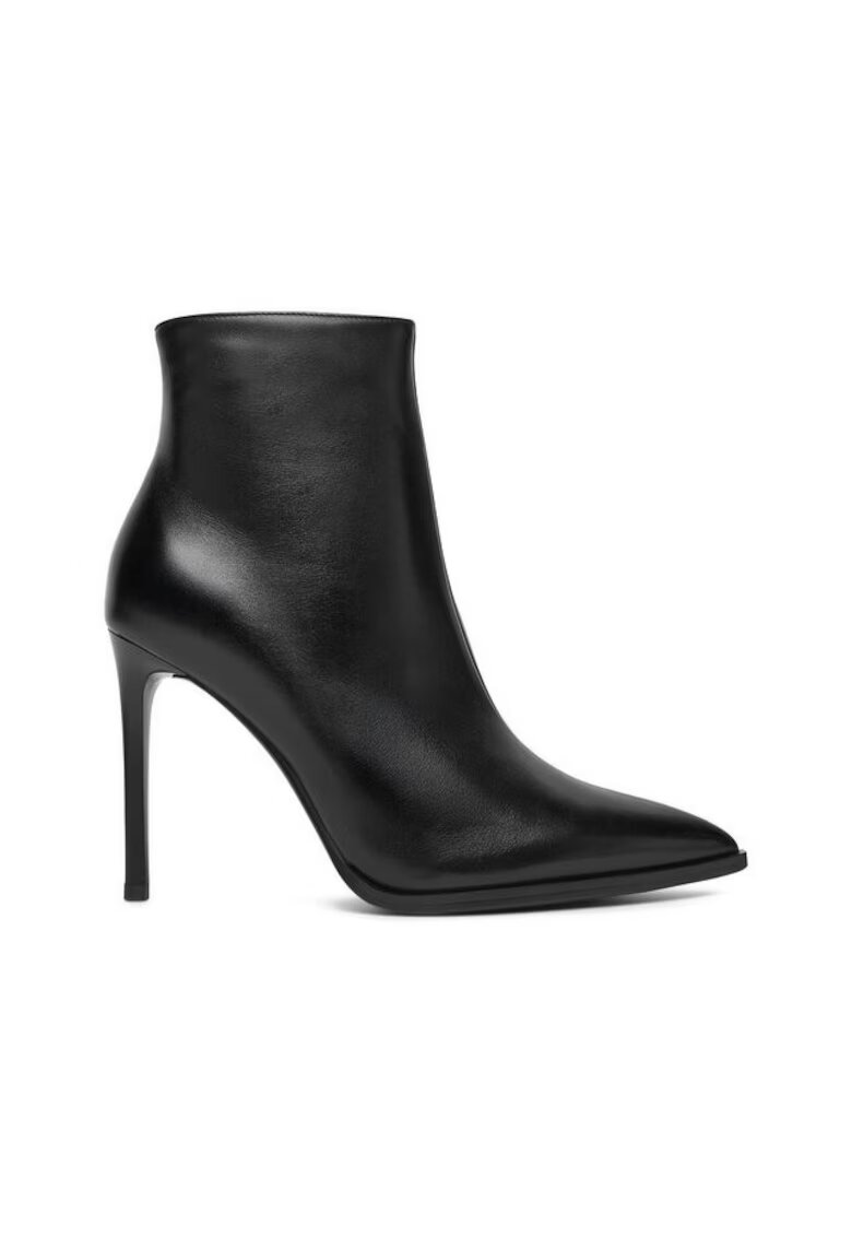 Eva Minge Botine dama - negru - piele naturala -