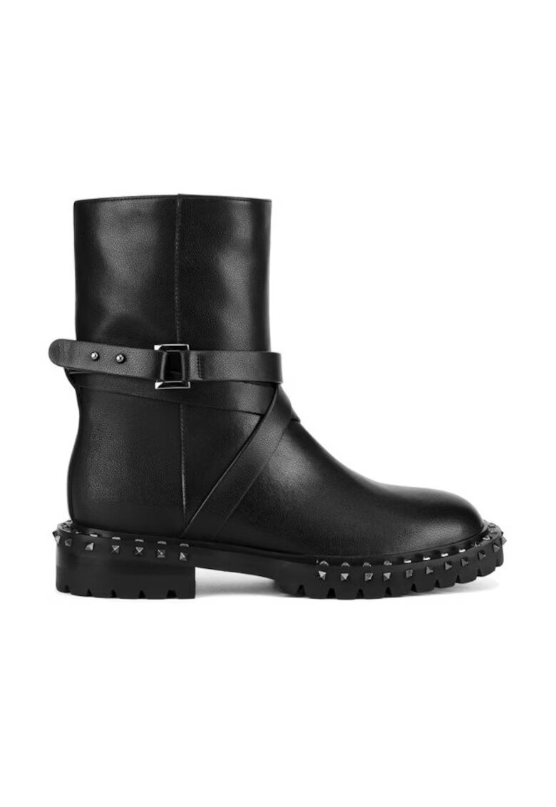 Eva Minge Botine negre pentru femei - Negru