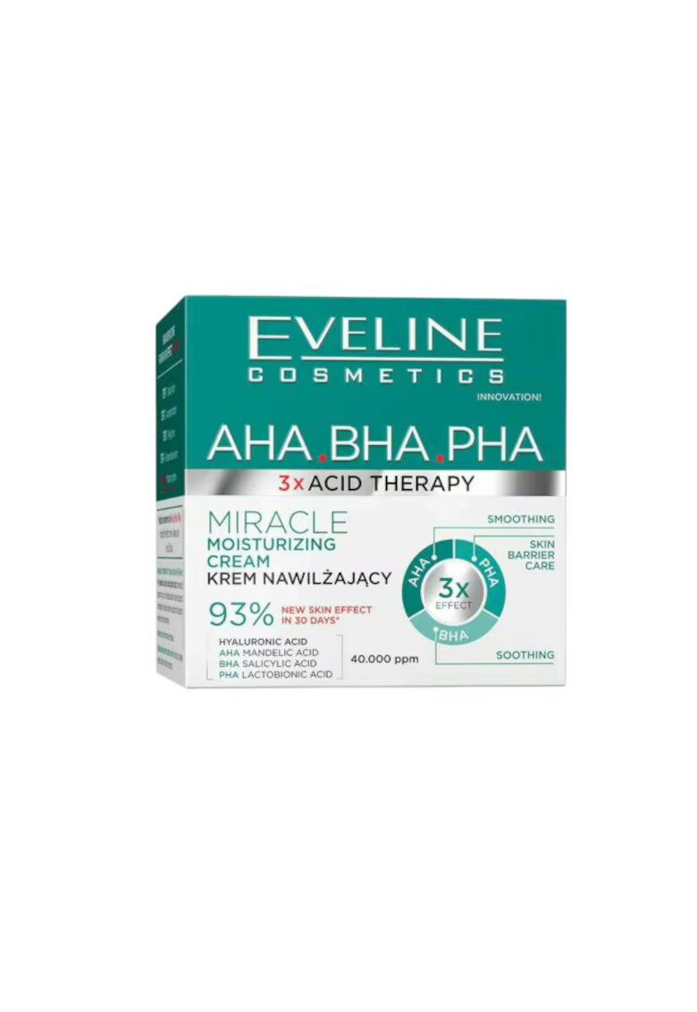 Eveline Cosmetics Crema hidratanta 3 x Acid Therapy Eveline 50 ml