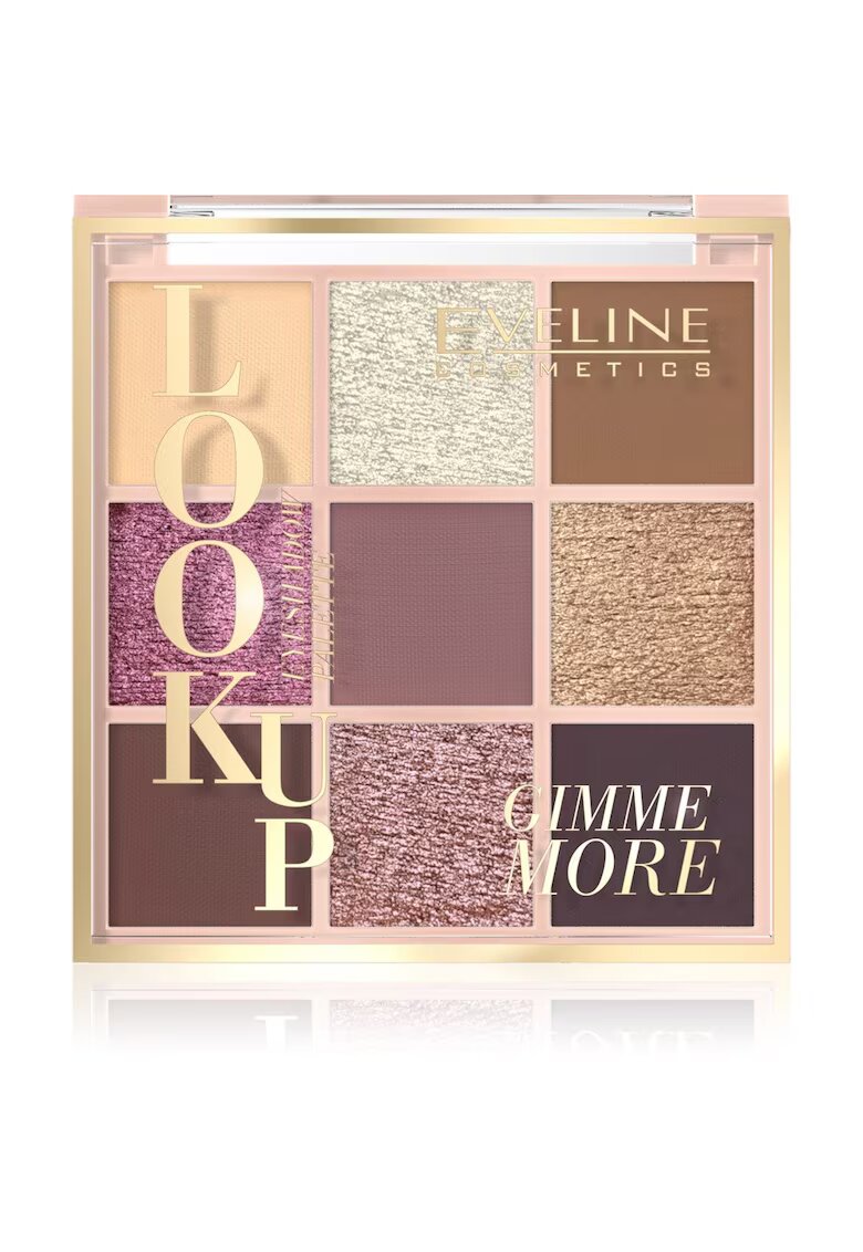 Eveline Cosmetics Paleta farduri de pleoape - 9 nuante - Multicolor