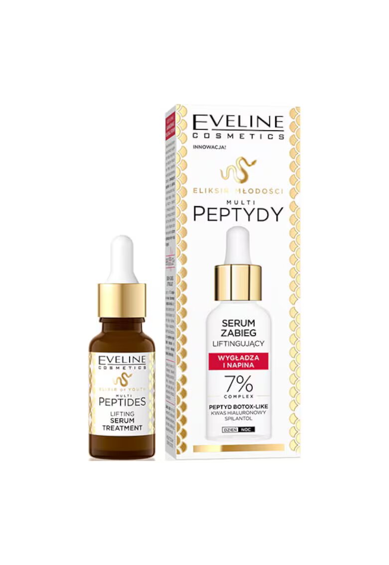 Eveline Cosmetics Ser lifting pentru fermitate - ten matur - Multi Peptides - 18 ml