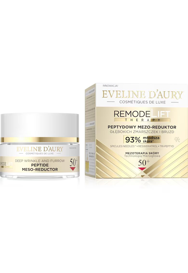 Eveline Crema D'Aury RemodeLift Therapy Mezo-Reducer pentru Riduri Adânci - 50 ml - 50+