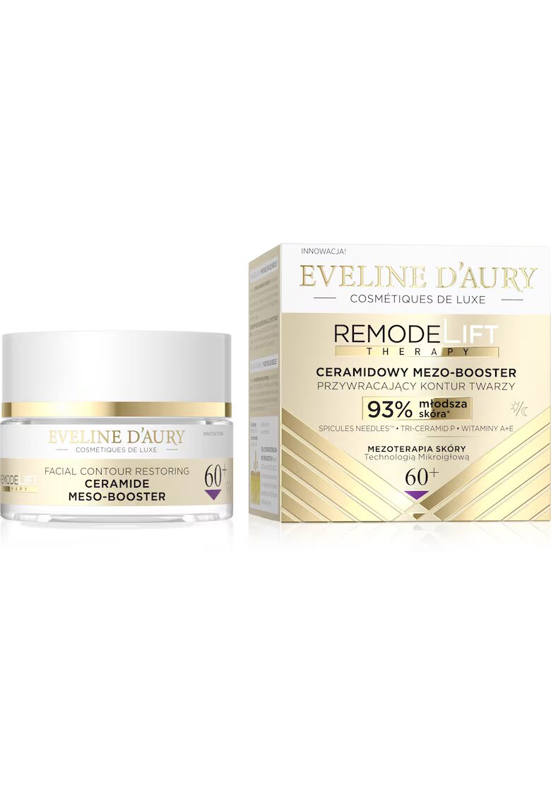 Eveline Crema de fata D'Aury RemodeLift Therapy 60+ - 50 ml - hidratare intensa - imbunatateste elasticitatea