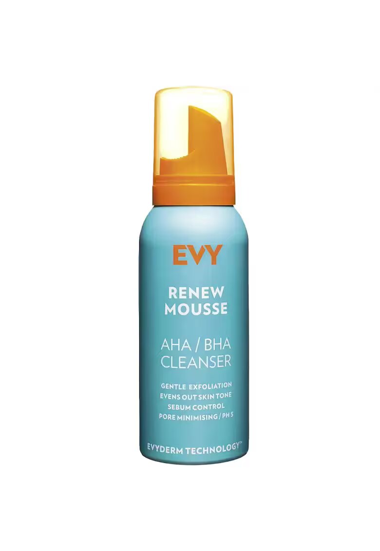 Evy Technology Renew Mousse Cleanser Spuma de curatare AHA/BHA 100 ml