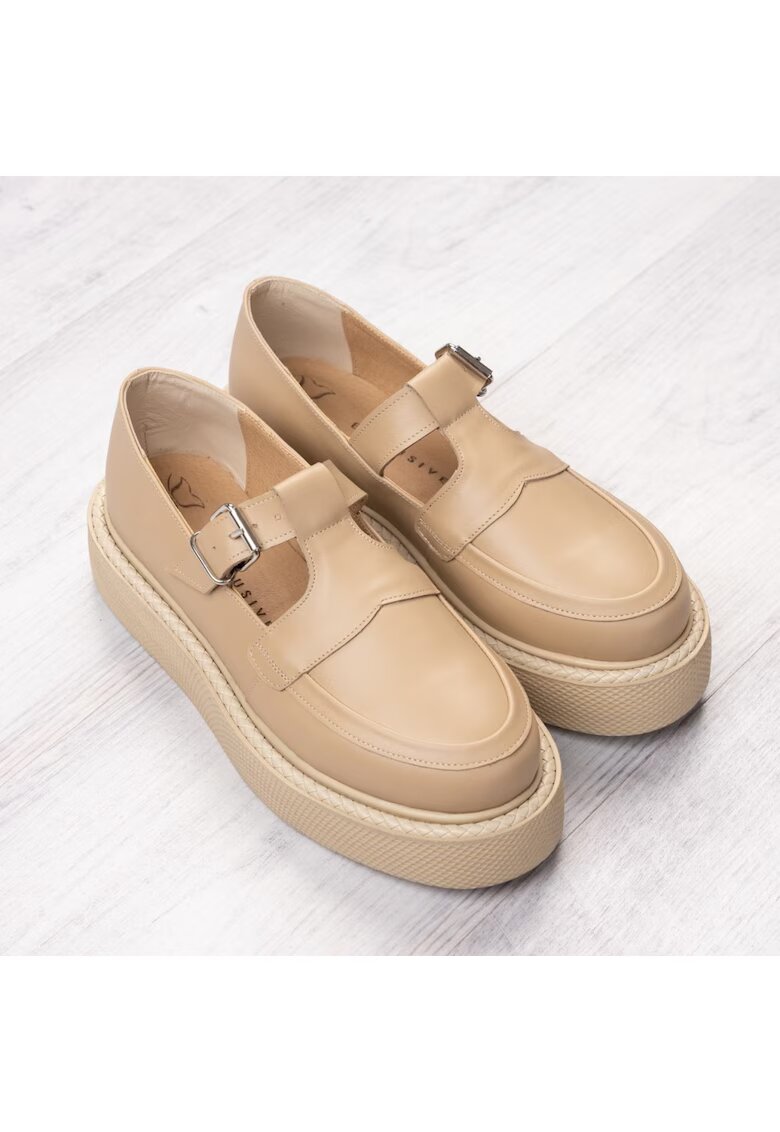 Exclusives Pantofi din piele Celine - Bej