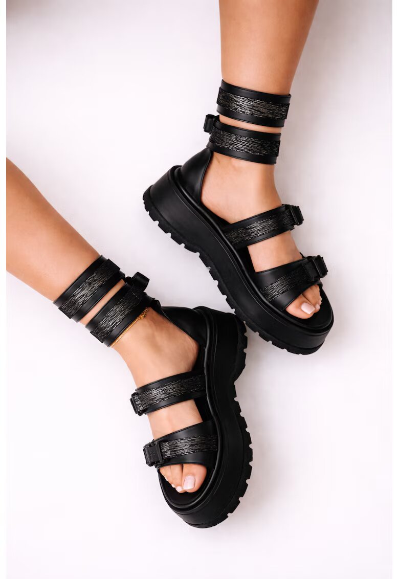 Exclusives Sandale cu platforma - Baby - Black - marimea