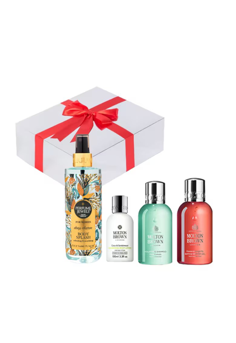Eyuep Sabri Tuncer 1923 Set Eternal Youth - Femei - Spray de Corp Eyup 250 ml - Gel de dus Gingerlily 100ml + Sampon de volum Kumudu 100 ml + Lotiune de Corp Coco & Sandalwood - 50 ml