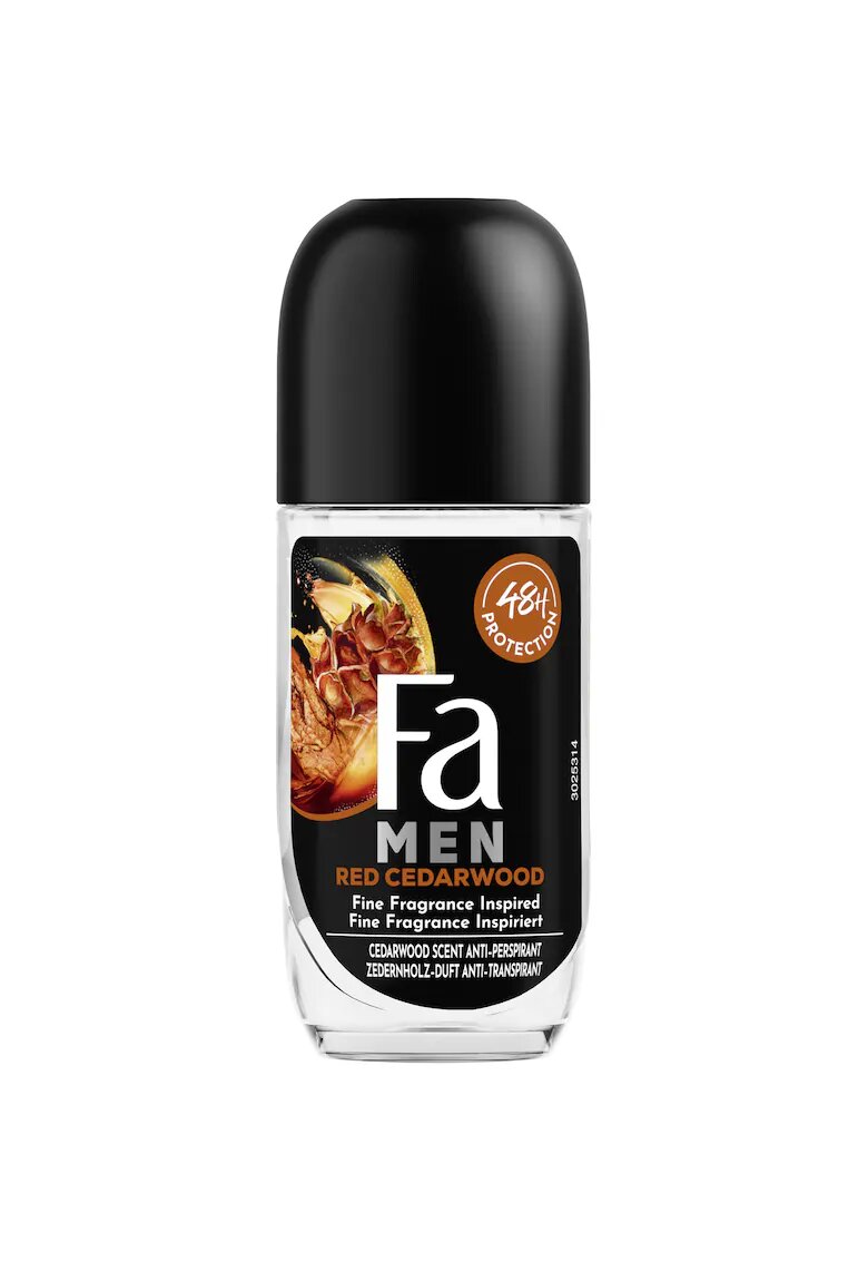 Fa Deodorant roll-on anti-perspirant Men Sport - Barbati - 50 ml - Cedru rosu