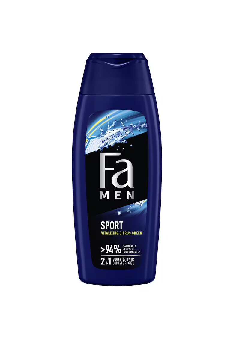 Fa Gel de dus Men Sport 2 in 1 cu parfum de citrice verzi - Barbati - 400 ml - Citric