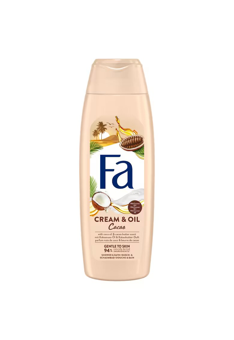 Fa Gel de dus Vanilla Yoghurt cu parfum de vanilie - Femei - 750 ml - Cacao