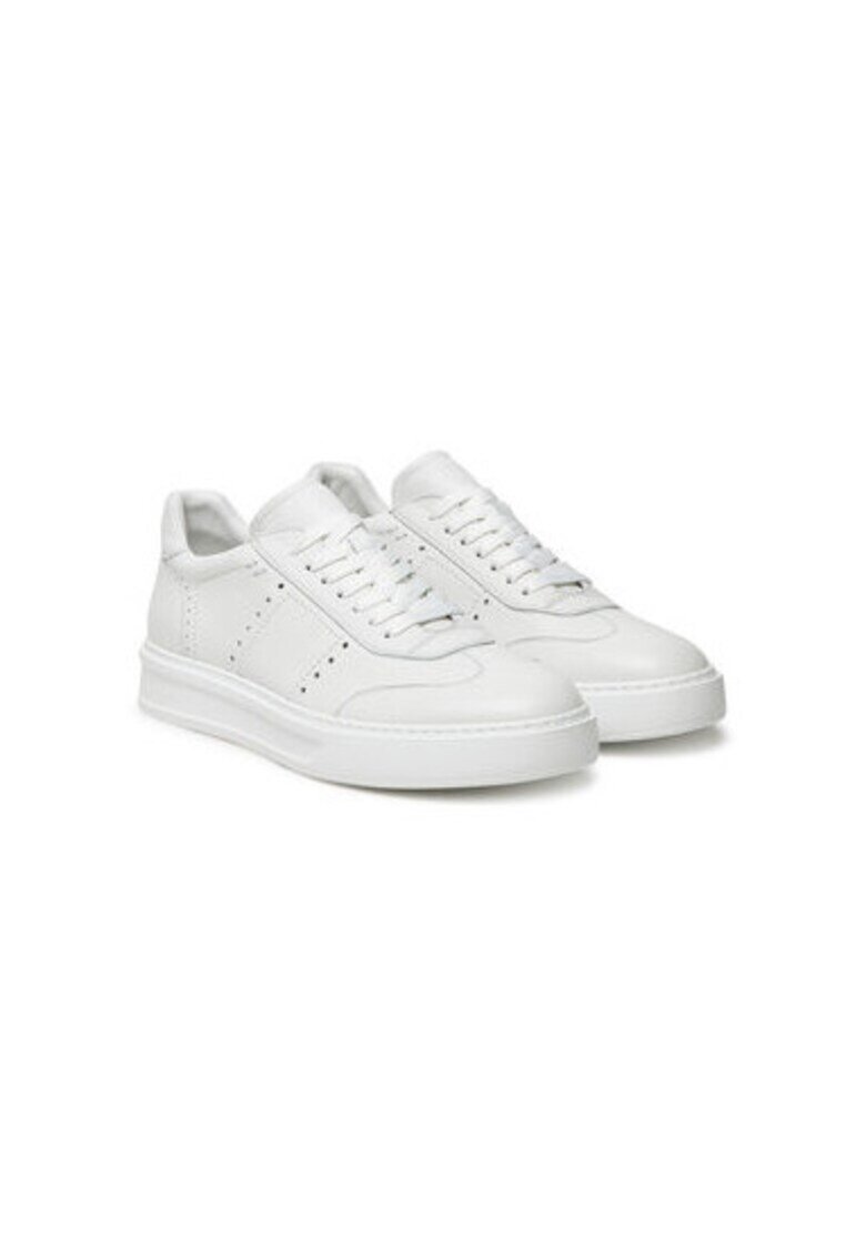 Fabi Pantofi sport barbati - FU0261.A07ZIPAGB100 - Piele naturala - Alb