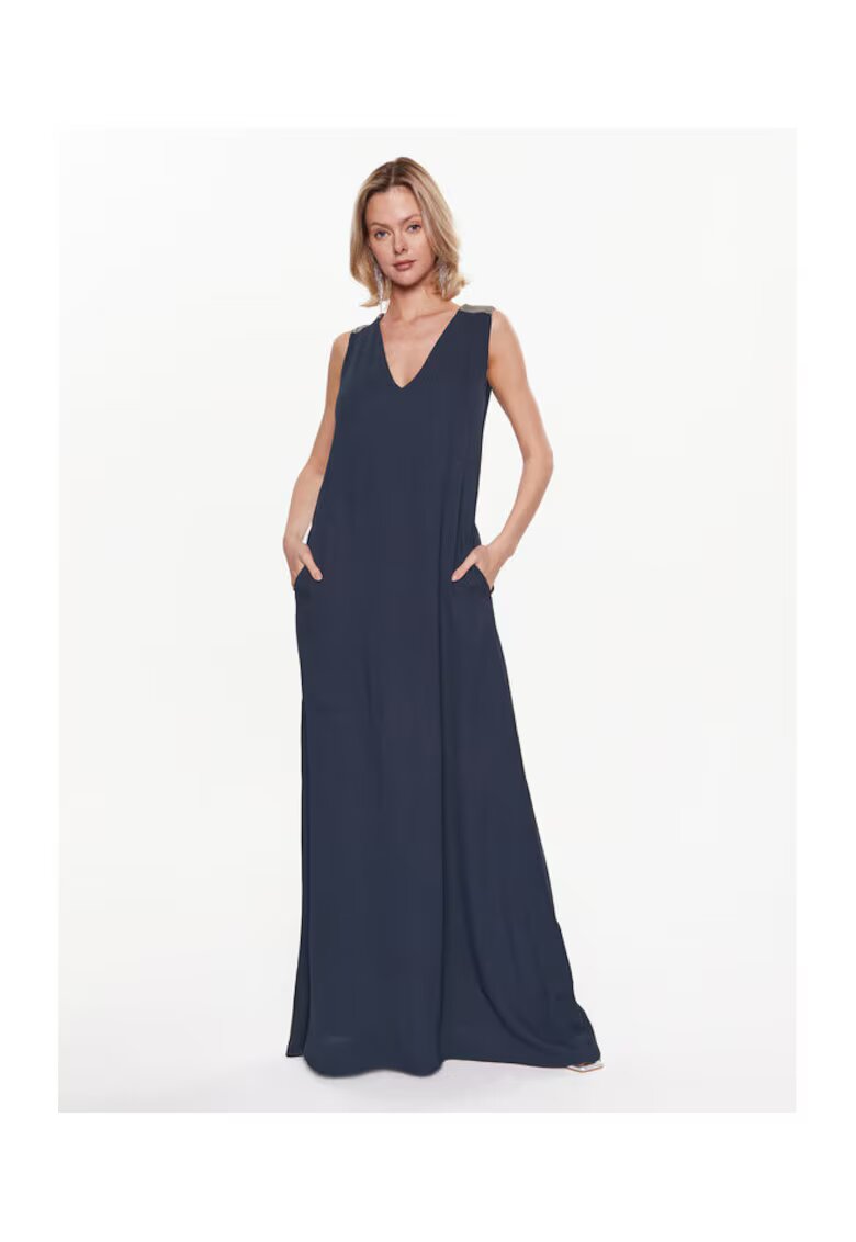 Fabiana Filippi Rochie de vara pentru femei bleumarin -
