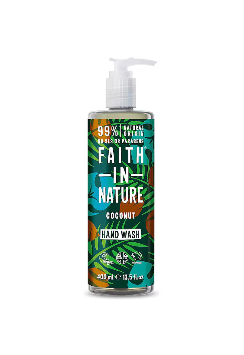 Faith in Nature Sapun lichid natural cu cocos - 400 ml