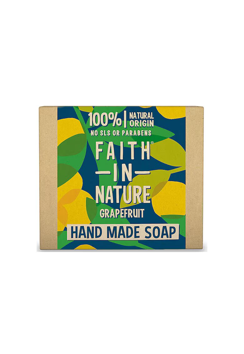 Faith in Nature Sapun natural solid cu grapefruit - 100 gr
