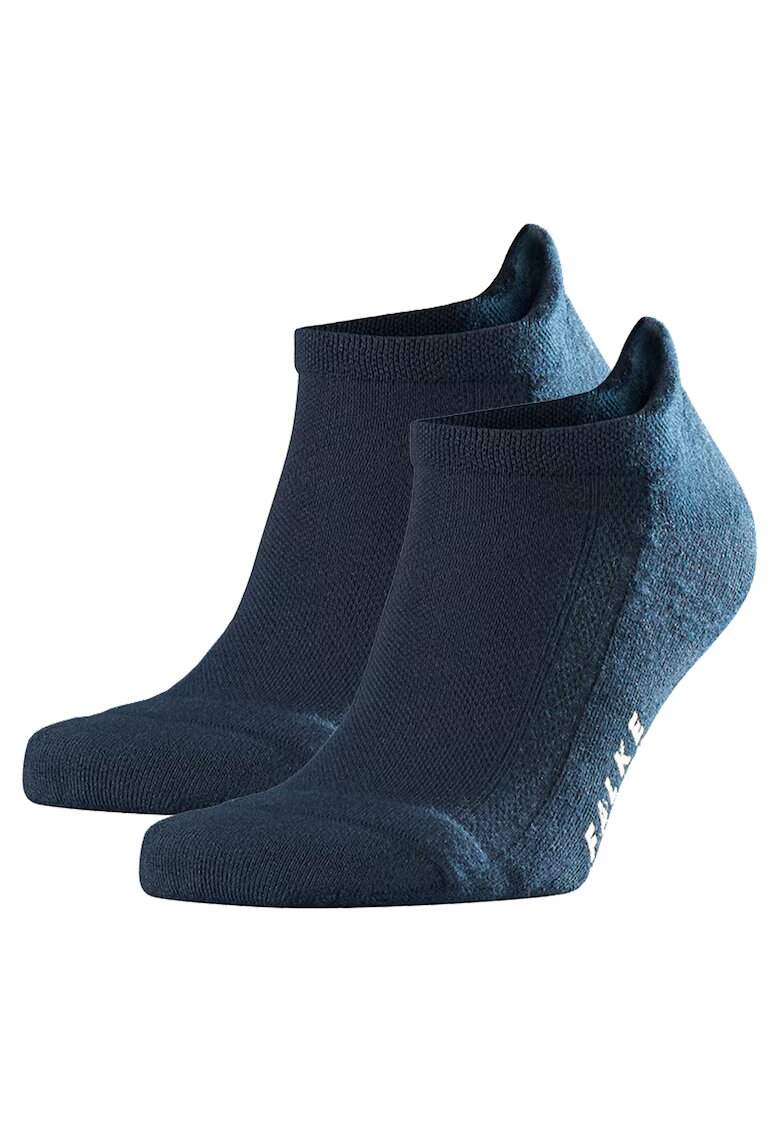Falke Set de sosete unisex pana la glezna - 2 perechi - Albastru inchis