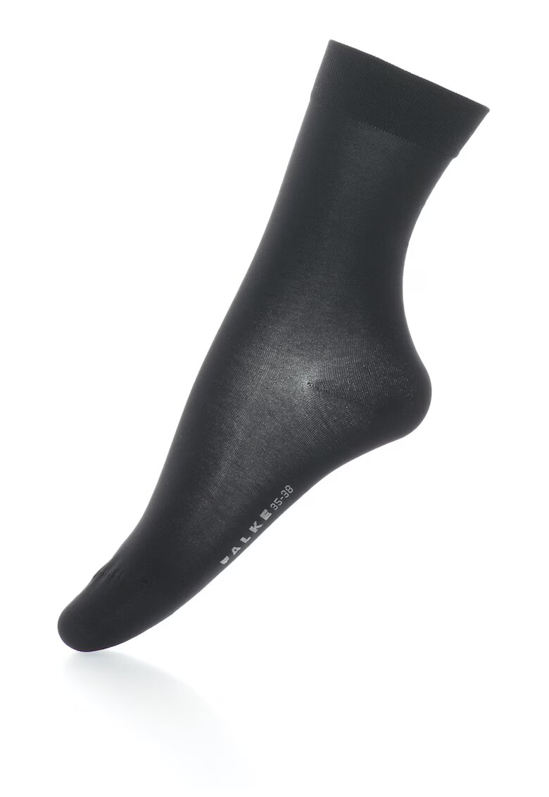 Falke Sosete cu structura fina din amestec de bumbac Cotton Touch - Negru
