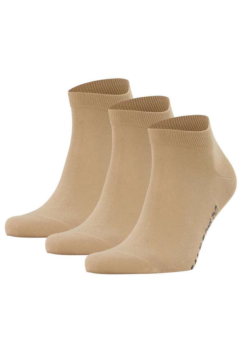 Falke Sosete din amestec de bumbac organic cu efect racoritor - Bej