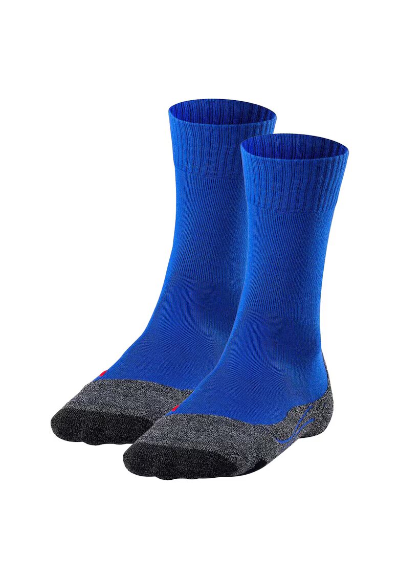 Falke Sosete din amestec de lana merinos pentru trekking TK2 - 2 perechi - Albastru
