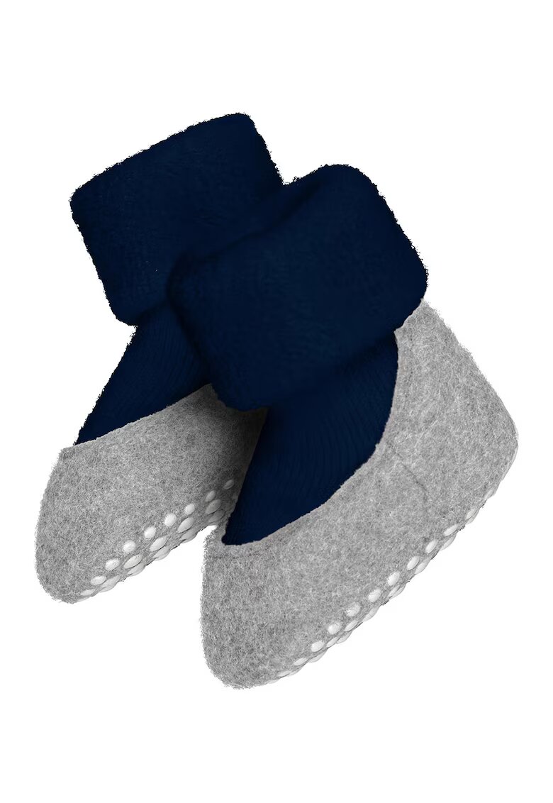 Falke Sosete din amestec de lana Perfect Fit - Gri/Bleumarin