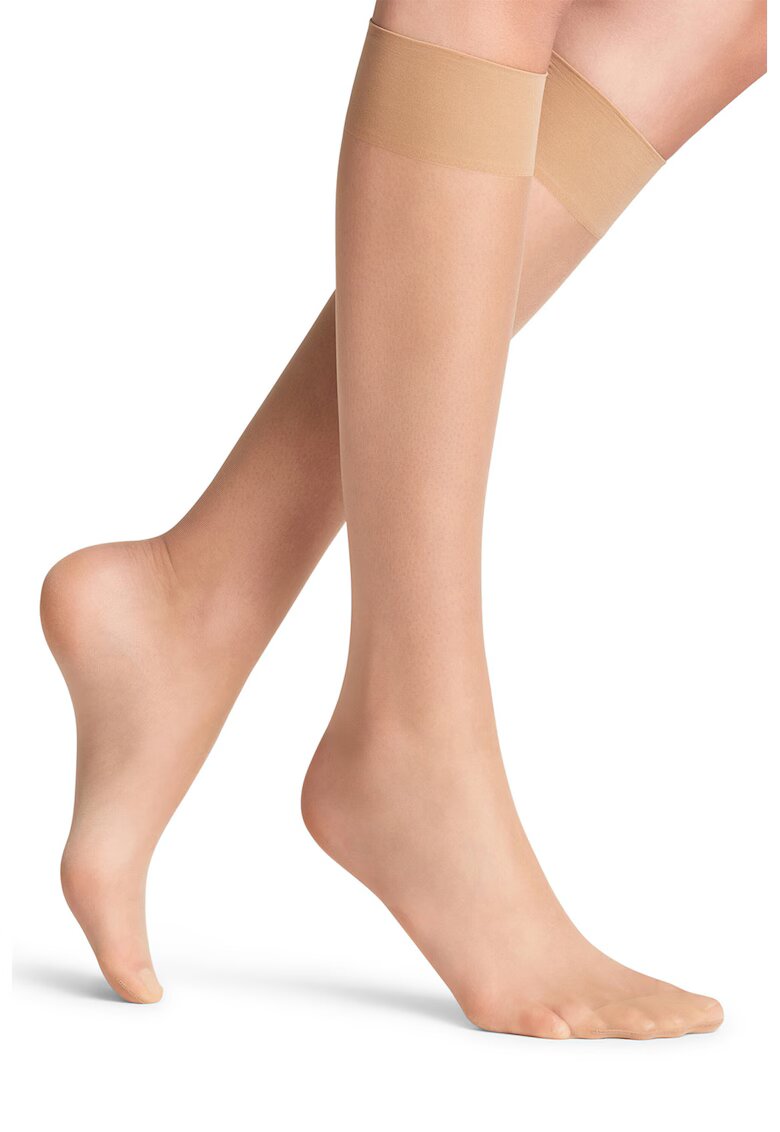 Falke Sosete-dres pana la genunchi - 15 DEN - Maro nisip