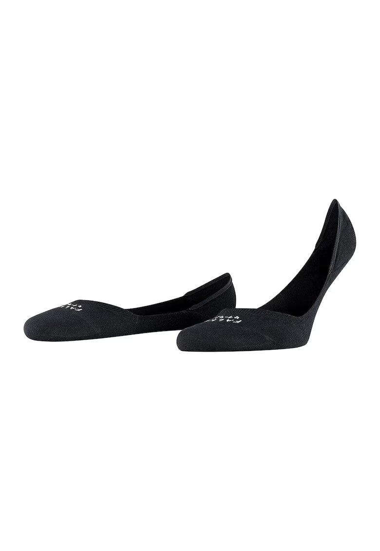 Falke Sosete foarte scurte din amestec de bumbac organic Cool 24/7 - Negru