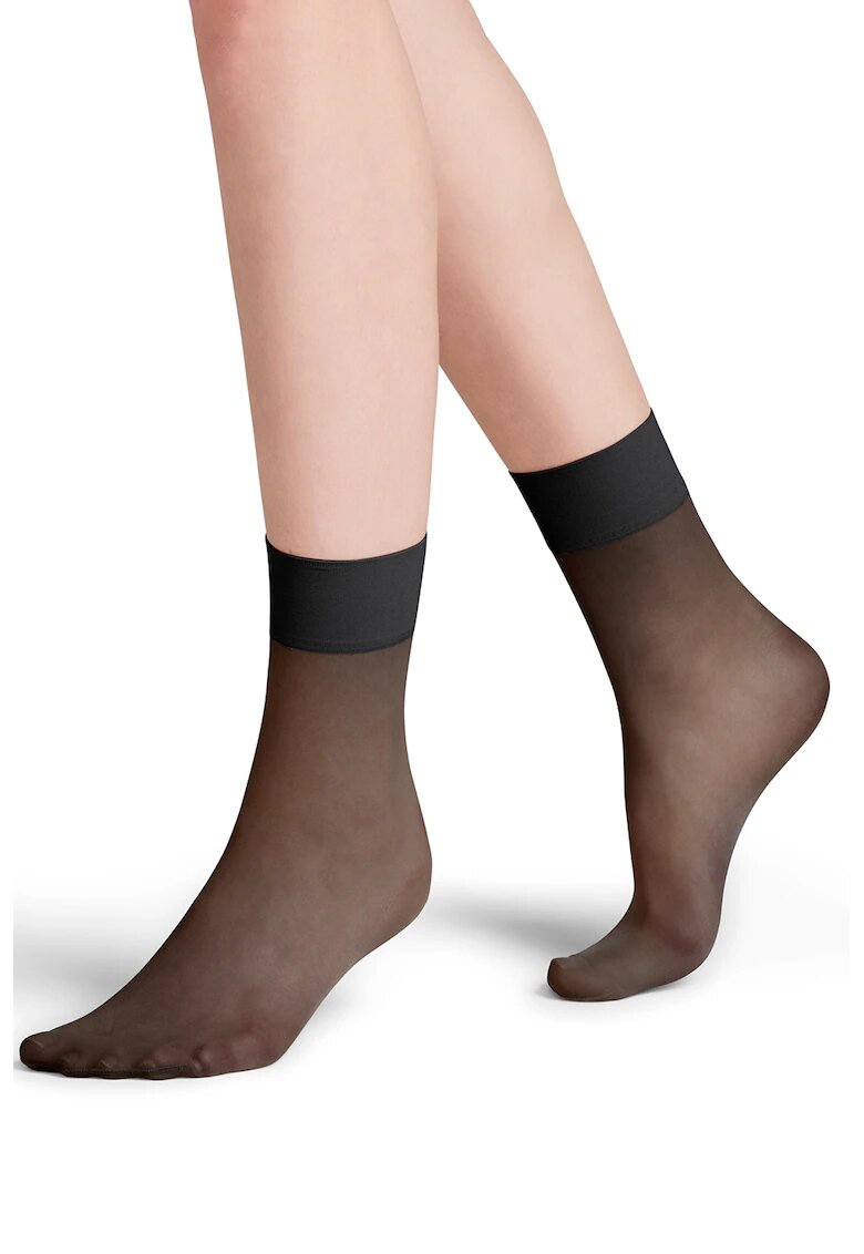 Falke Sosete la glezna cu aspect mat - 20 DEN - Negru
