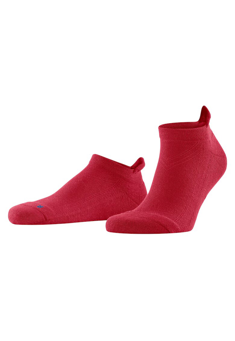 Falke Sosete pana la glezna unisex Cool Kick - Rosu inchis