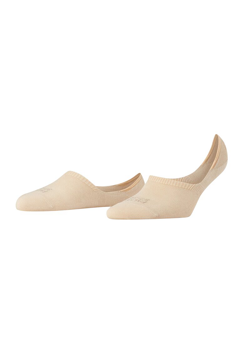 Falke Sosete unisex high-cut foarte scurte cu sistem anti-alunecare Step - Bej