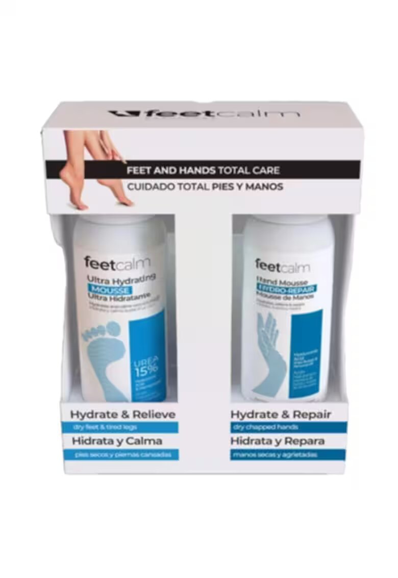 Feet Calm Kit pentru maini si picioare antiperspirant 10% Uree