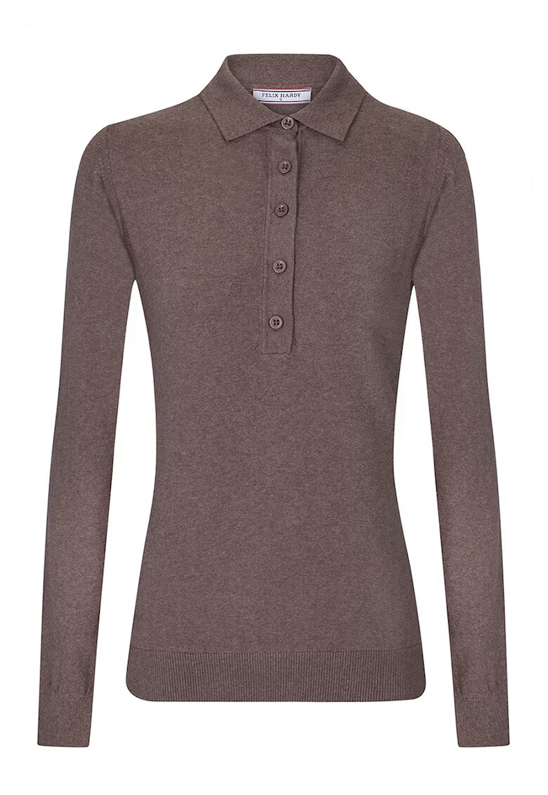 Felix Hardy Pulover slim fit cu guler polo