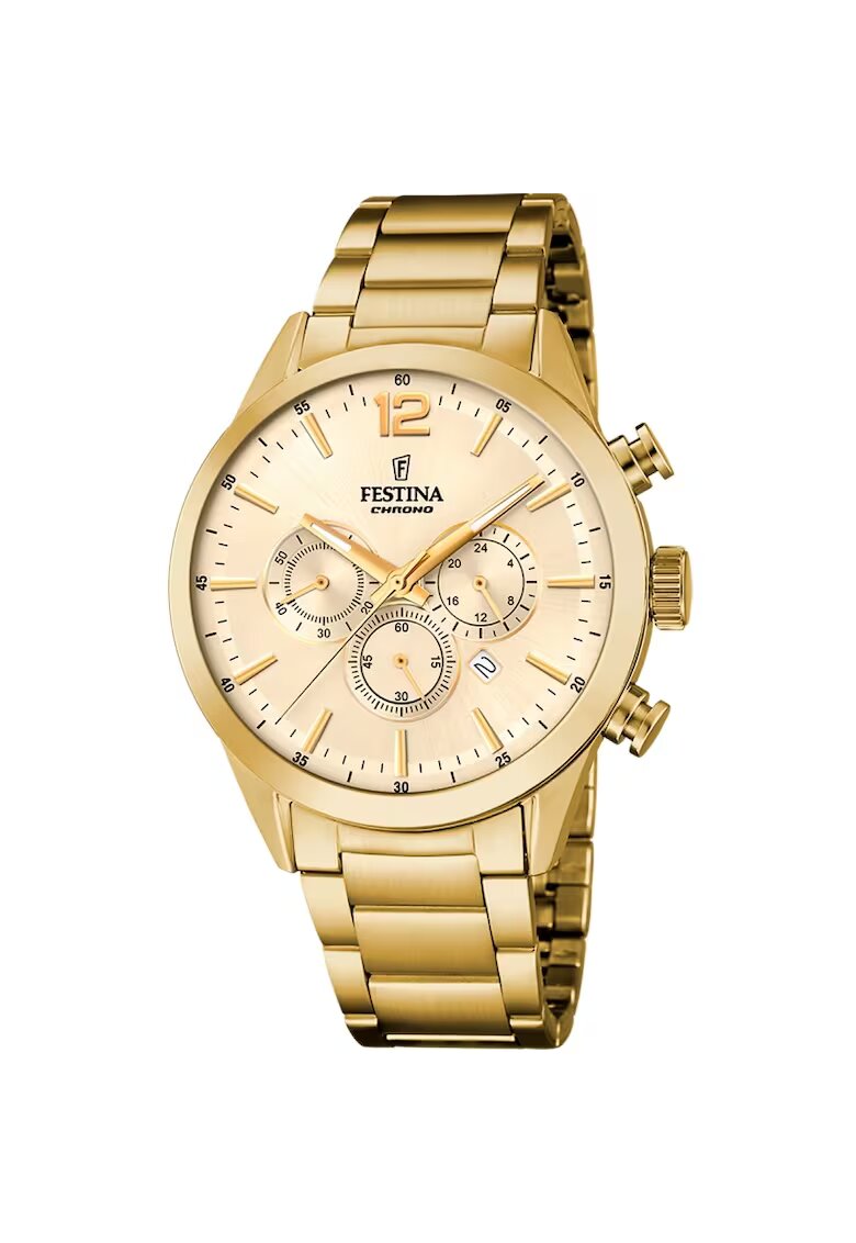 Festina Ceas barbatesc Quartz8 - Auriu